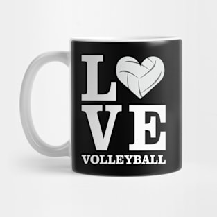 Love Volleyball Mug
